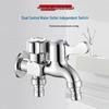Duo Alloy 1-in-2-Out Washing Machine Dual Faucet