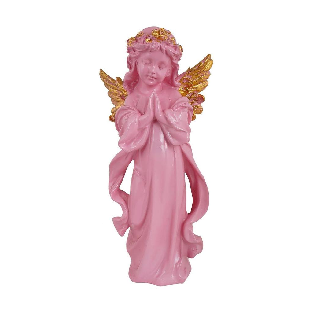Angel Girl Showpiece for Home Decor Showpiece | Winged Girl Statue for Home Decor Item | Fairy Girl Statue for Home Shelves Decor Showpiece