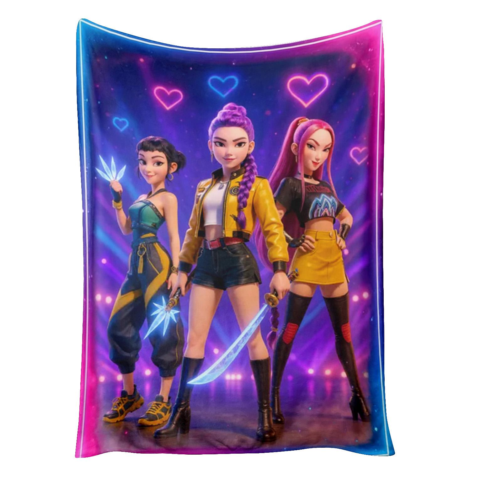 

Flannel Throw Blanket, 100x150cm Soft Cozy Lightweight Blanket For Couch, Sofa, Bed | Warm Fuzzy Plush Blanket For All Seasons | Ideal One Size