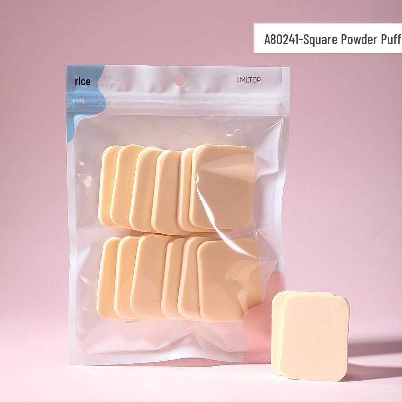 Lameila Studio Makeup Artist Disposable Powder Puffs - 12 pcs (A80241)