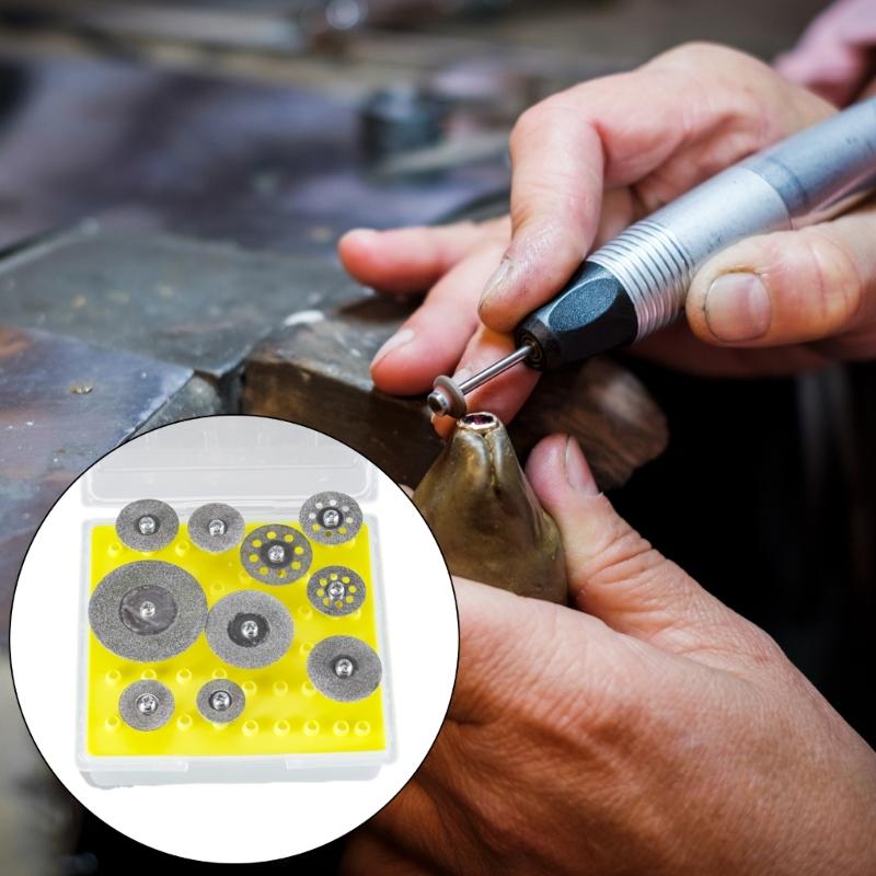 Glass Cutting Disc Glass Ceramic  Cutting Disc for Angle Grinder Glass Cutting Disc Set for Grinding Glass Jade