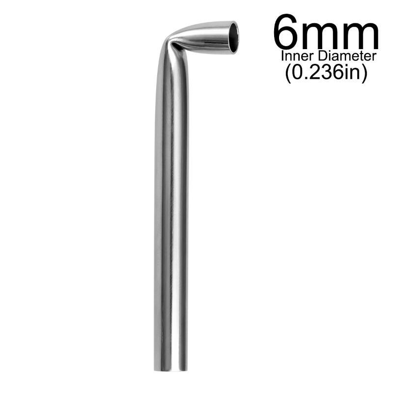 1 Pezzo Tubo Ricevitore per Piercing in Acciaio Inossidabile Strumento Sicuro per Piercing al Corpo per Piercer Novizio Professionista