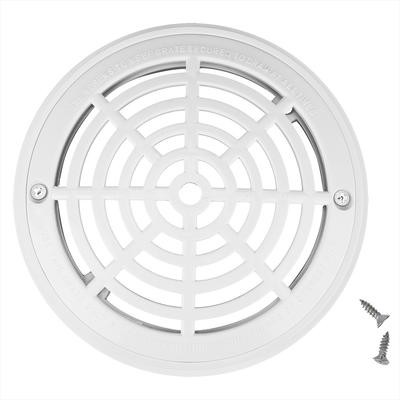 Plastic Pool Main Drain Cover with Screws Suit for Swimming Pools Replacement Accessary