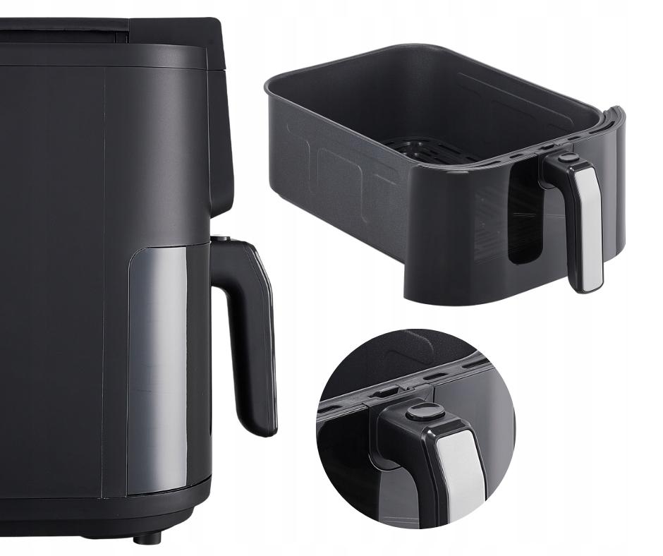 BYRGEN Air Fryer 8L Large Drawer Window Fryer