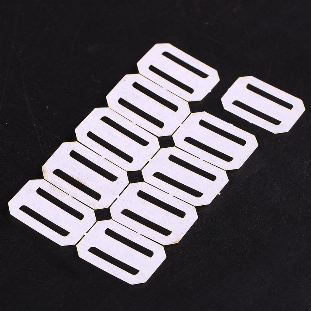 20 sztuk ultralekkich zawiasów z papieru nylonowego do modeli samolotów, odpowiednich do samolotów piankowych i KT