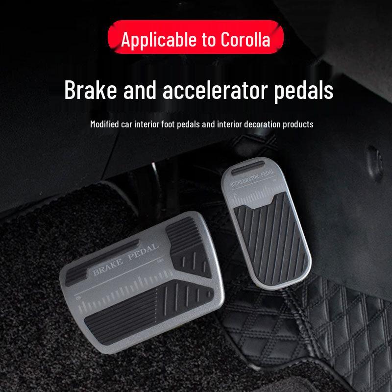 Kit de Modificação de Pedais Toyota Corolla - Conjunto Completo para Acelerador e Freio