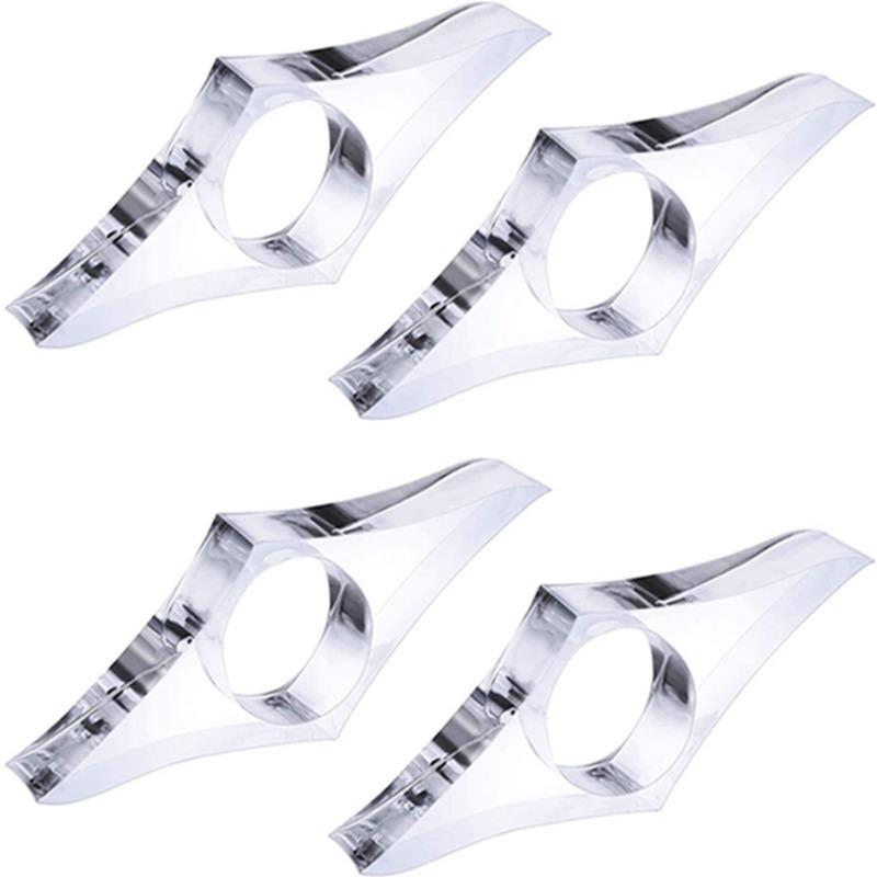 

4PCS Book Page Holder for Reading Clear Acrylic Spreader Active Reader Bookmark Compact and Portable for Paperback or Hardcovers