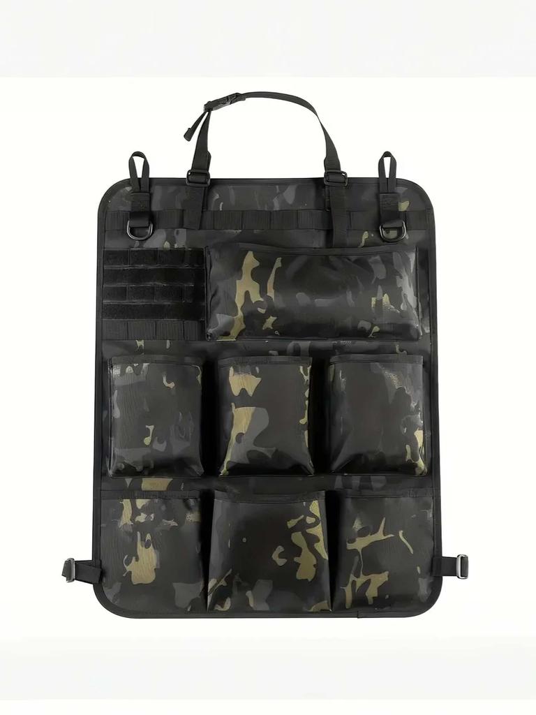 Car Seat Back Organizer, Universal Car Rear Seat Cover, Tool & Accessory Storage Bag