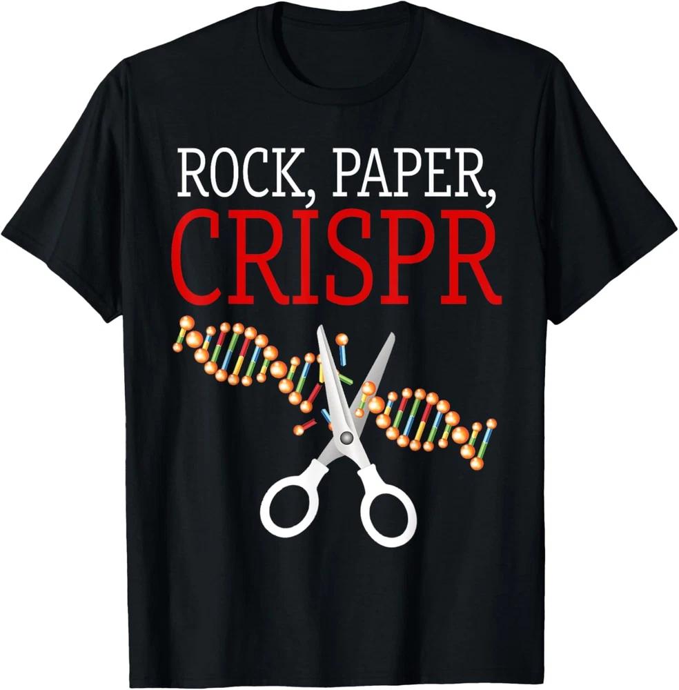 Rock Paper Crispr Funny Lab Student Gift T-Shirt