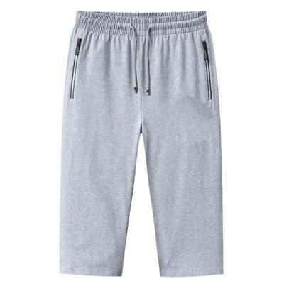 Summer Thin Cropped Men's Loose Quick Drying Casual Pants for Outdoor Running and Fitness Sports Pants