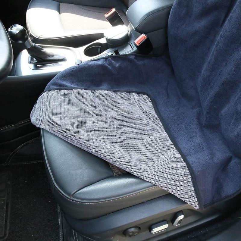 Front Car Seat Cover Towel NonSlip Sweatproof Protector for Truck SUV Summer Active Lifestyle Protector