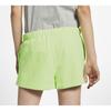 Nike Lab Nrg Fleece Logo Embroidered Solid Color Shorts Women Shorts Fluorescent-Yellow AV8285-701
