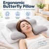 Ergonomisches Nackenkissen, Orthopädisches Bettkissen aus Memory-Schaum