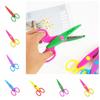 Candy Color Minimalistic Lace Scissors Small Round Head Kawaii Lace Scissors Student Art Tool