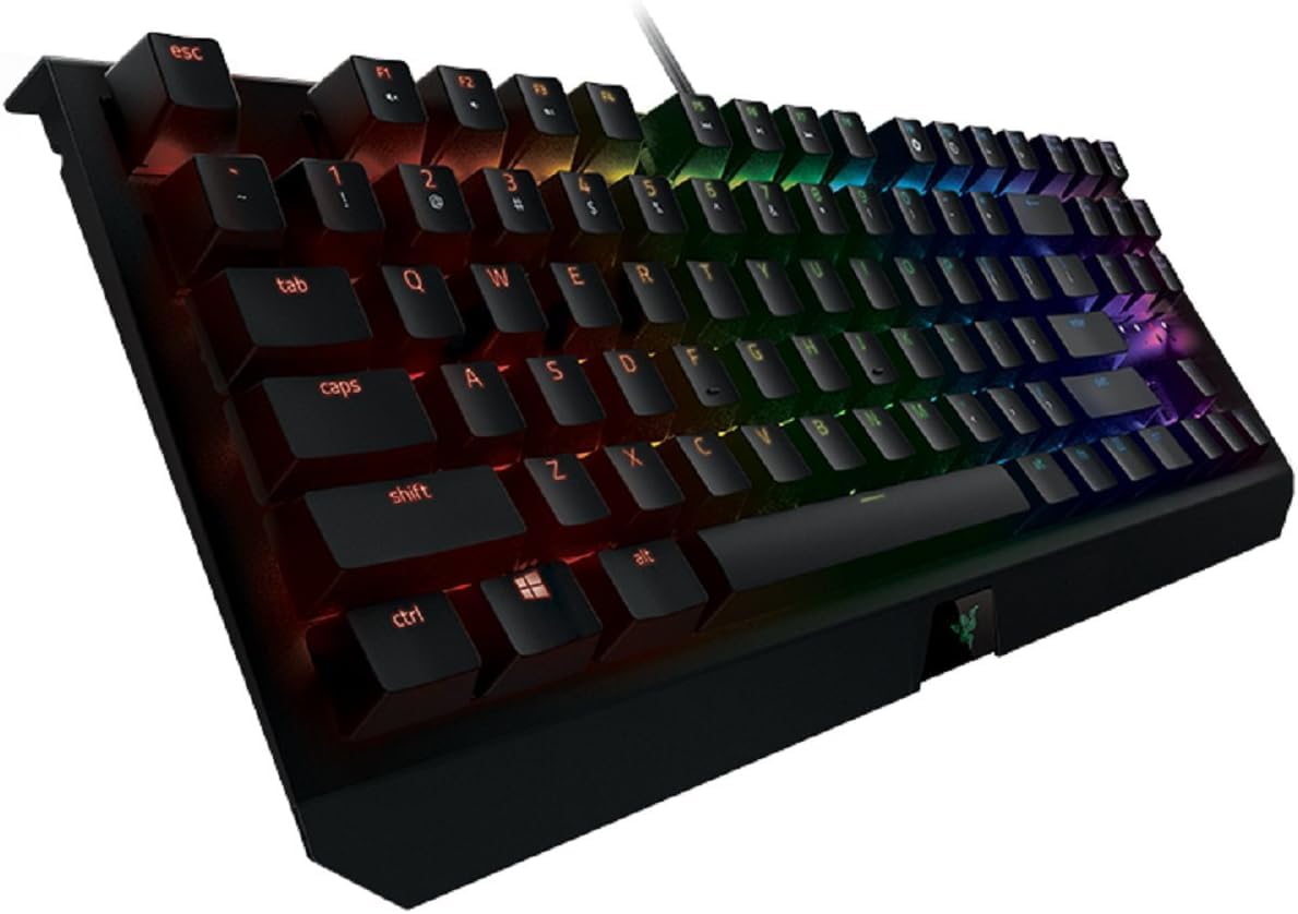 

BlackWidow X Tournament Edition Chroma Tenkeyless Gaming English Keyboard, Layout, RZ03-01770100-R3M1 [Used]