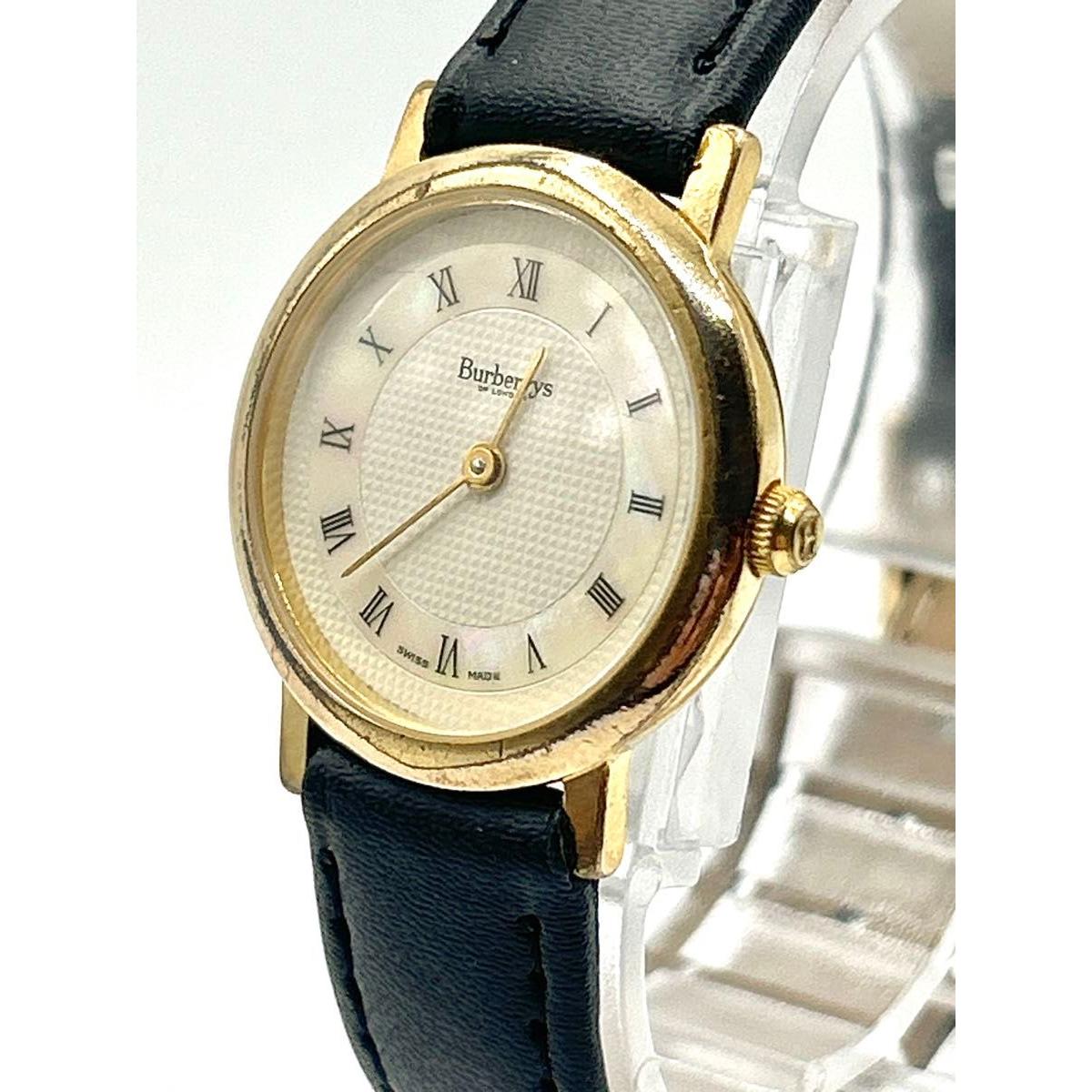 Used Burberry Burberry watch ladies watch working quartz shell