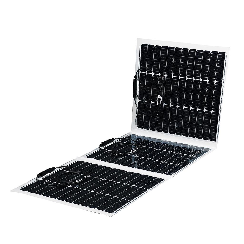 High Efficiency Monocrystalline Solar Panel Portable Flexible Waterproof Emergency Charging Outdoor Rechargeable Power 18.5V 350W