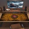 Dynamo Dresden Large Size Mouse Pad Large Gaming Table Cushion Non-slip Laptop Tablet Big Mousepad XXL Mat Mini PC Playmat With Lock edge