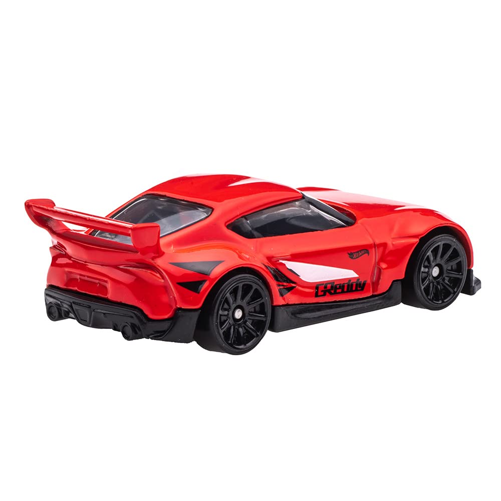 Hot Wheels Basic Car Toyota GR Supra 3 and HHF67 Red '20 [Ages up] 1/64