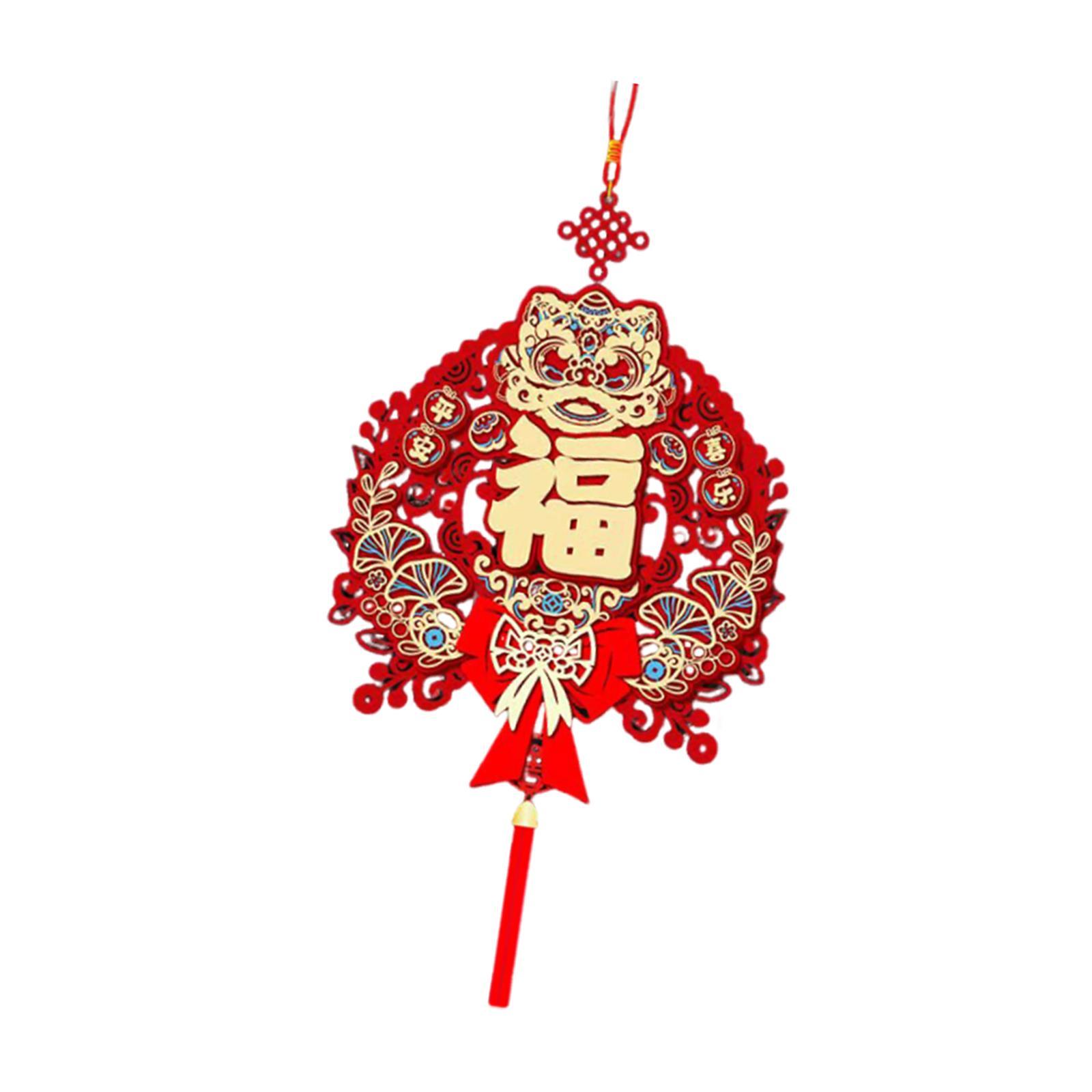 

2026 Chinese New Year Hanging Ornament,Spring Festival Party Supplies,Year of The Horse for Door Lunar New Year Home Celebration