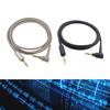 Headphone Wire Sound Cable Gold Plated Replacement for HD490 Headset 3.5mm Male to Male Headphone Cable Replacement