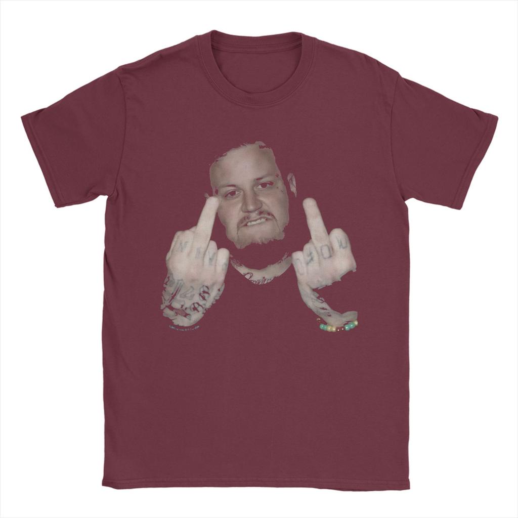 Unisex Women Fashion JELLY ROLL Middle Finger 87359589 T Shirt Tee Cotton Tshirts Clothes