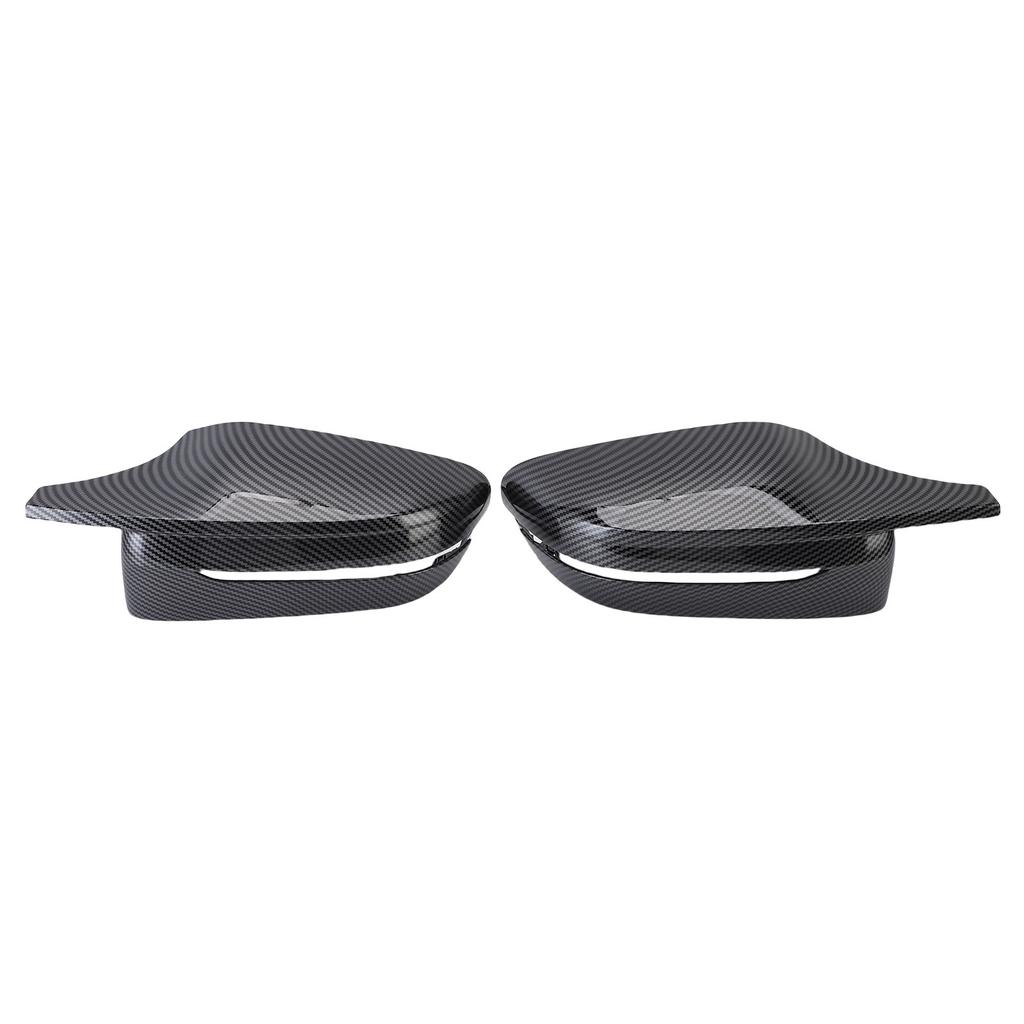 Car Side Wing Rearview Mirror Cover Caps 51167422719 51167422720 Left Right Carbon Fiber Style Replacement for G20 G28