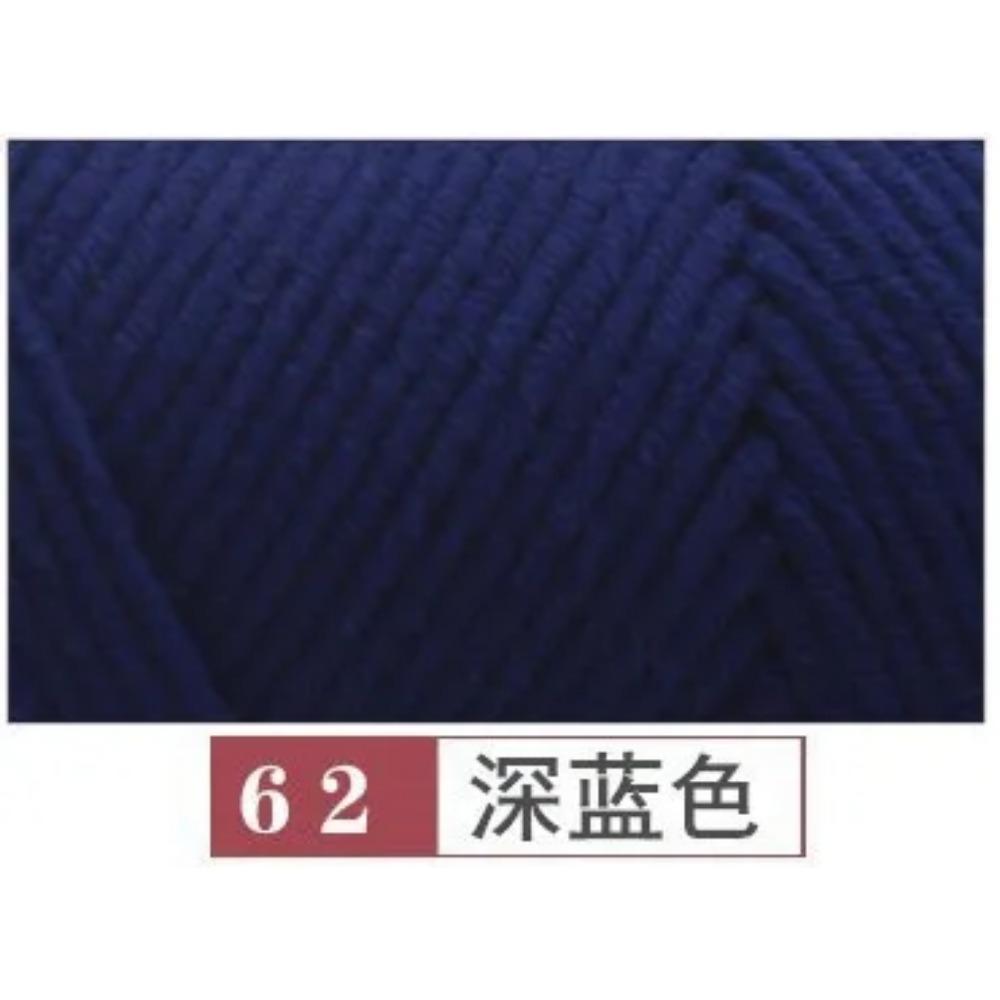 100g Pure Colour Lover Yarn Soft Milk Cotton Yarn Woolen Yarn 8 Ply Thread for Knitting Scarf Wool Handmade DIY Scarves Gift