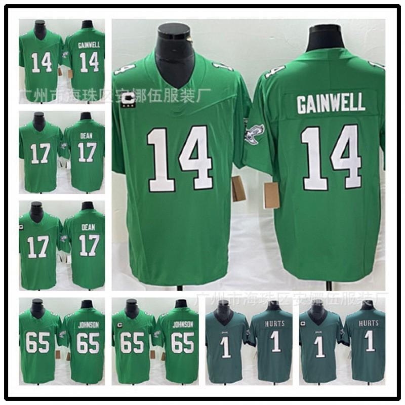 Philadelphia Eagles NFL Football Jersey Retro Style Team Apparel Men Fans Sports Game Wear