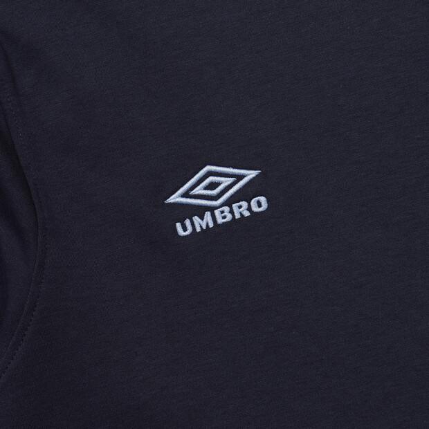 UMBRO Nq Tape Short Sleeve T-Shirt Navy Ur111Crs32