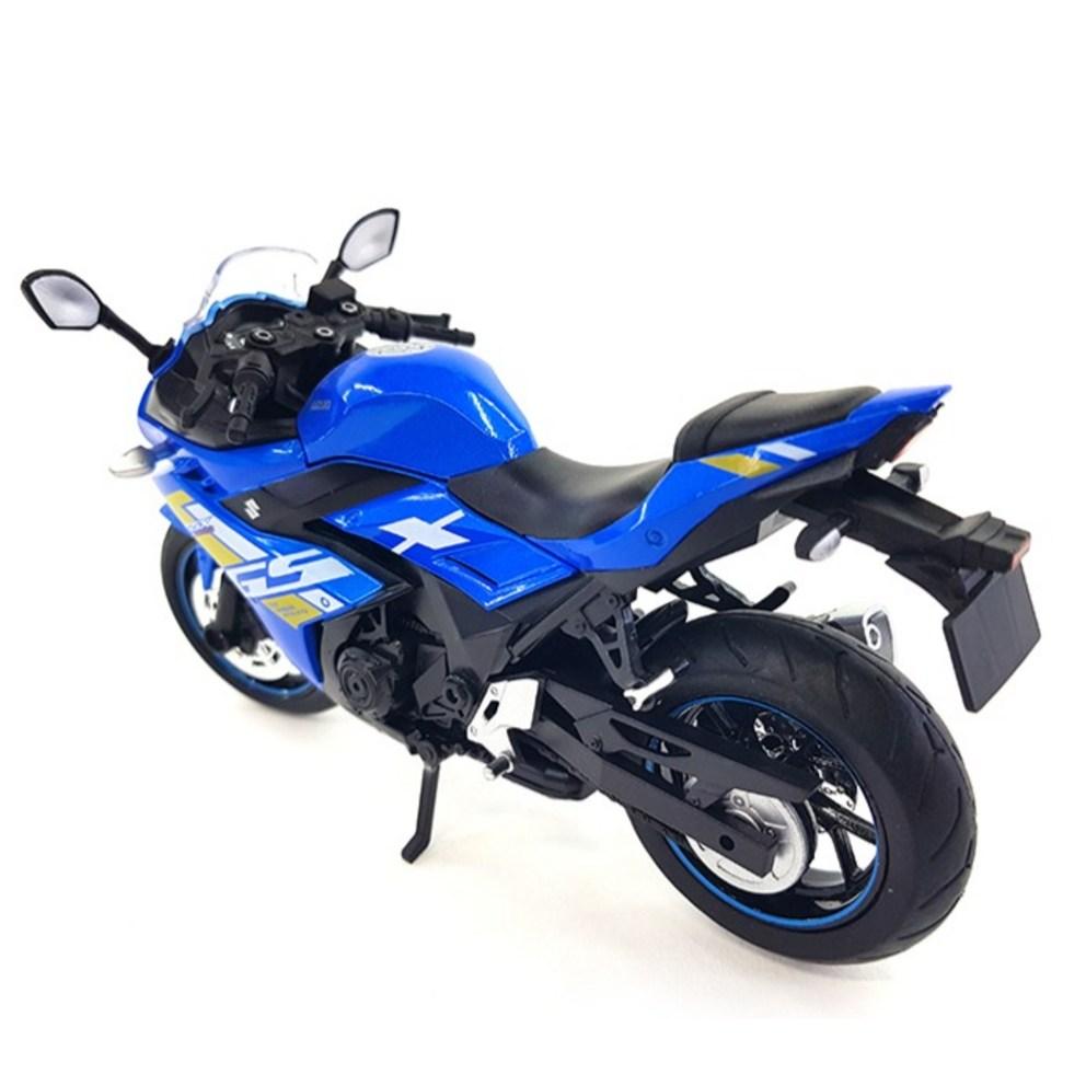 MX MODEL 1:12 Scale Suzuki GSX250R Motorcycle Diecast Model, Blue (MXT116305BL)