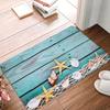 Coastal Ocean Life Front Floor Door Entrance Mat Indoor  Kitchen Bathroom Doormat Bedroom Carpet Rug