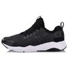 Comfortable Shock Absorbing Non-Slip Wear-Resistant Low-Top Running Shoes Men Sneakers White Black AGCN055-1