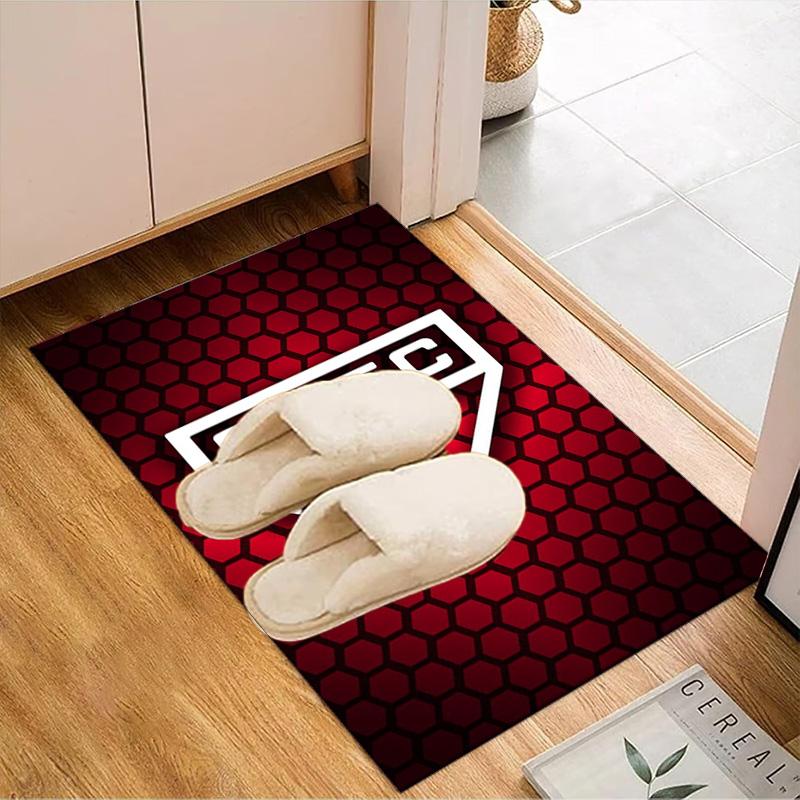 Pau-lo Fc Emblem Printed Office Carpet Chair Cushion Entryway Rug, Rugs for Living Room, Bedroom Christmas gifts