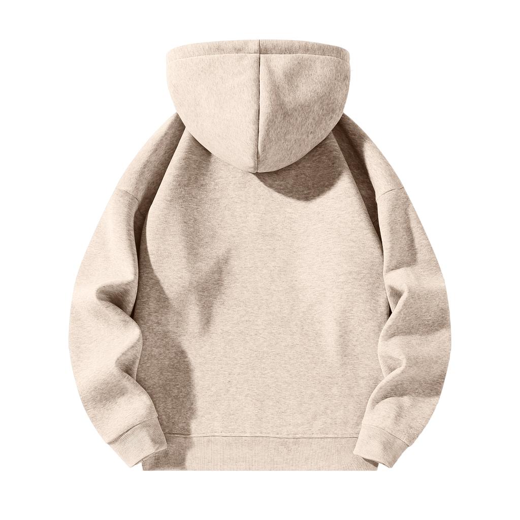 Men's Fleece Hoodie Casual Long Sleeve Sweatshirt