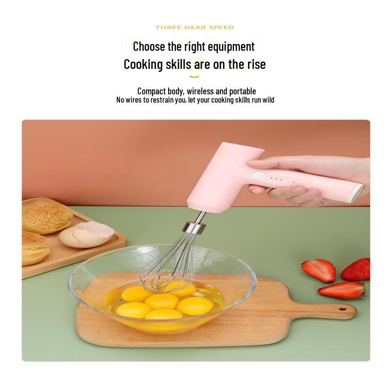 ZISIZ Wireless Electric Hand Mixer