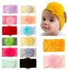 High Quality14pcs Baby Girls' Soft Stretch Nylon Headbands - Pastel Floral Hair Accessories with Elastic Comfort Fit, Cute Princess Headscarves for