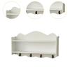 Floating Shelves Multi-use Easy to Install Sturdy Ornaments Display Stand Double-layer Rack Wall Shelf for Entryway Office