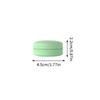 5 Stück 10g Macaron-Creme-Dose, PP-Kunststoff-Lotion-Creme-Box-Flasche, Kosmetik-Foundation-Creme-Pillen-Aufbewahrungsbox, Reise-Tragbares Make-up