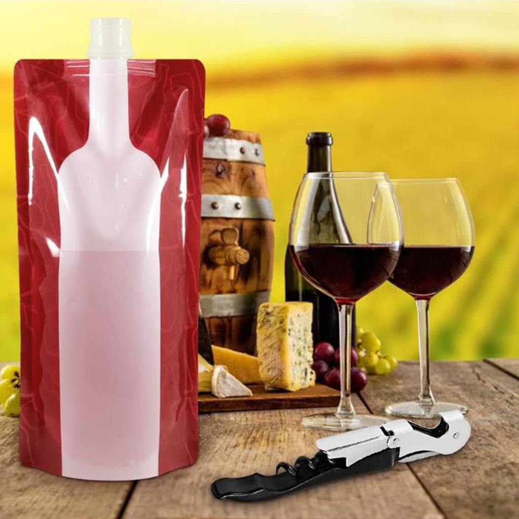 reusable wine pouch