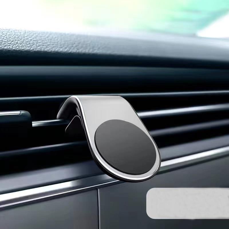 

Универсальный автомобильный держатель для телефона для iPhone 11 X Samsung Смартфон Мобильный магнитный автомобильный вентиляционное отверстие Подставка и смартфоны Suporte Telephone серебряный