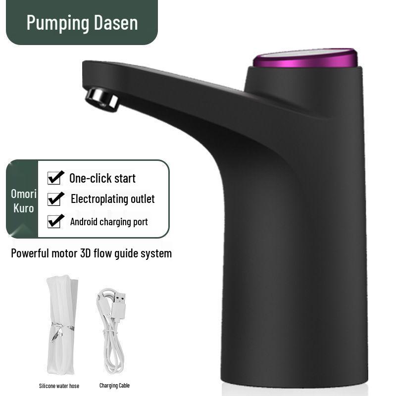 Smart USB Folding Water Pump: Fully Automatic Dispenser for Bottled Water