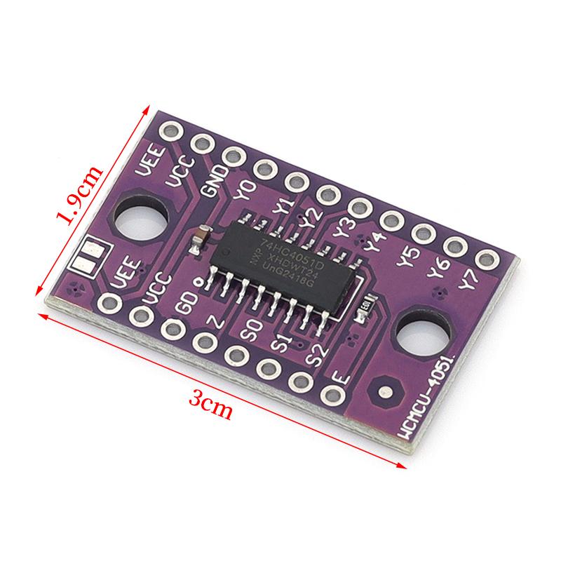 Stlxy 4051 74HC4051 Multiplexor cu 8 Canale Modul multiplexor analogic cu 8 canale