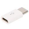 ABS   USB to TypeC Transfer Adapter Convert Plug and Play Connector Fast Charging(White(  Sign) )