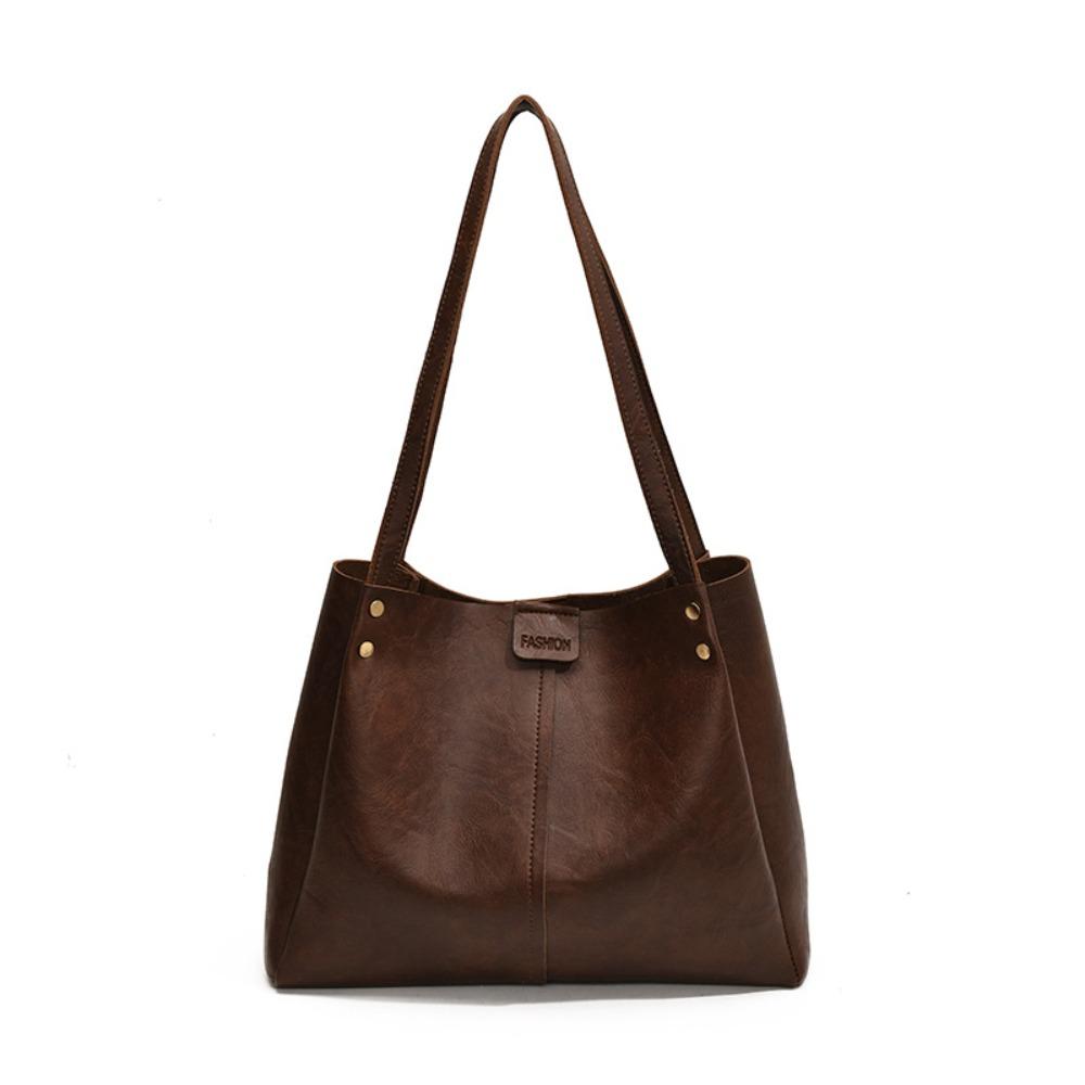 

Fashion PU Material Women s Shoulder Bag Lightweight Tote Bag Underarm Bag Large Capacity Commuting Bag Women Female