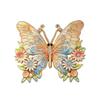 1Pcs Unisex 8-Color Flowers Insects Party Office Brooch Pin Beautiful Butterfly Brooches For Women Gifts Diy Decoration