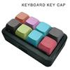 20 Stück Farb-PBT 1U Tastenkappen-Set XDA Höhe XDA Druck Leere Tastenkappe Zum Personalisieren von Mechanischen Tastaturen Verbessert das Tippen