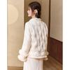 Women's New Chinese Style Embroidered Short Down Jacket