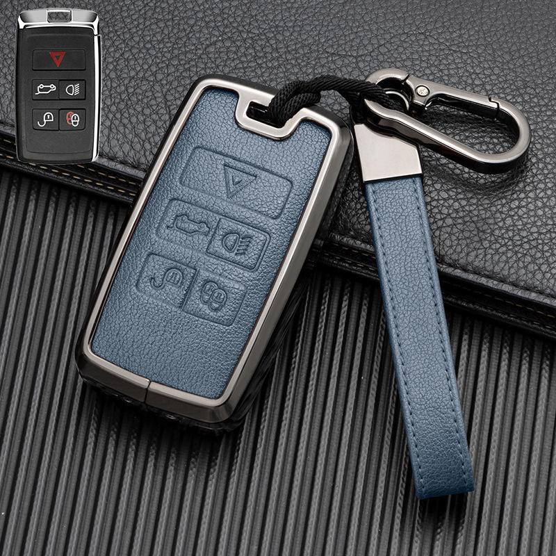Compatible Key Case for Land Rover Models: Range Rover Evoque, Defender, Sport, Velar, and Discovery New Energy.
