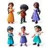 Encanto 6 Stück Pepa Antonio Isabela Luisa Mirabel Sammlerfiguren Hohe Qualität Filmcharakter Modell Spielzeug Geschenkset
